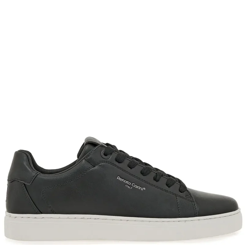 Ανδρικό sneaker Renato Garini ΜΑΥΡΟ Ανδρικό sneaker Renato Garini W57001081105 εμπρόσθια όψη
