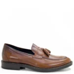 Ανδρικό loafer Damiani 4402Λ ταμπά εμπρόσθια όψη