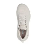 Γυναικεία sneakers Skechers 117385 BOBS Sport Λευκά όπως φοριούνται, άνωθεν όψη