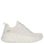 Γυναικεία sneakers Skechers 117385 BOBS Sport Λευκά σε πλάγια όψη