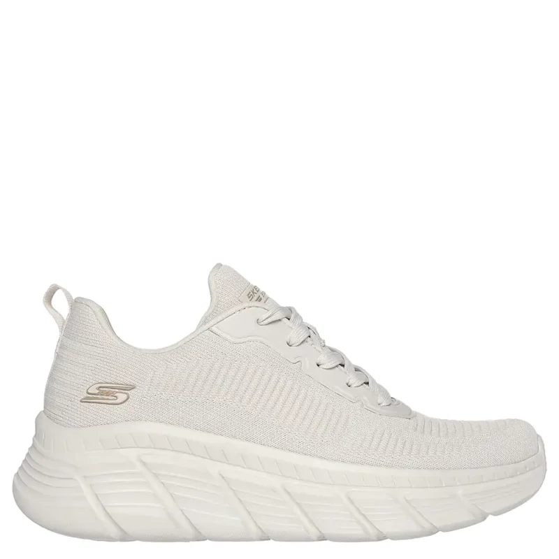 Γυναικεία sneakers Skechers 117385 BOBS Sport Λευκά σε πλάγια όψη