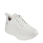 Γυναικεία sneakers Skechers 117385 BOBS Sport Λευκά — πλήρης όψη προφίλ