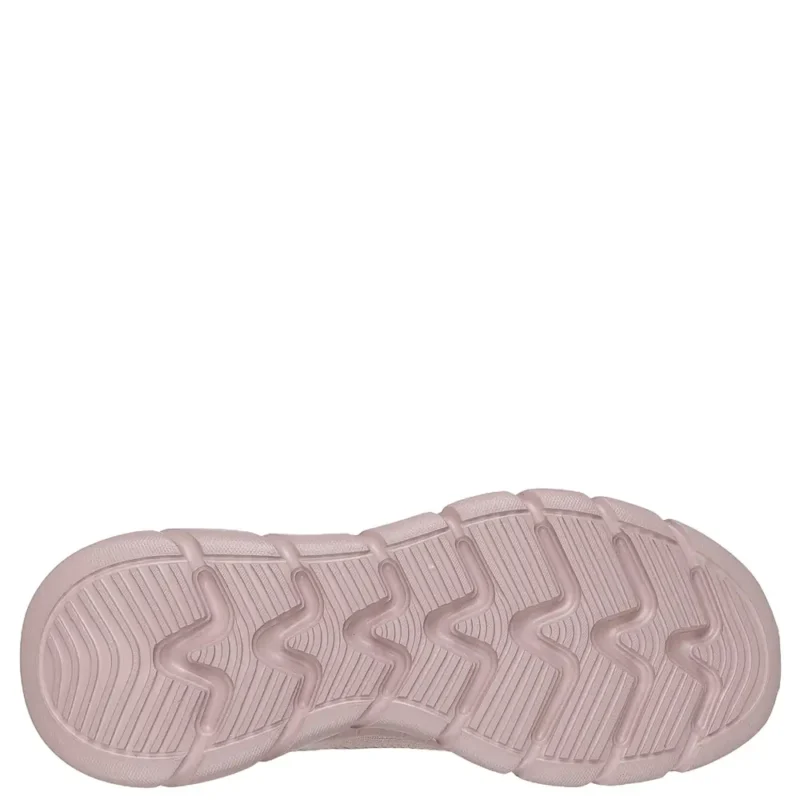 Εύκαμπτη σόλα γυναικείων sneakers Skechers 117385 BOBS Sport Ροζ