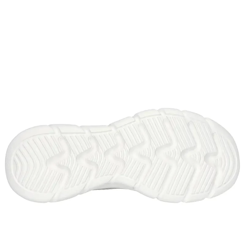 Εύκαμπτη σόλα γυναικείων sneakers Skechers 117385 BOBS Sport μπεζ