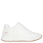 Γυναικεία sneakers Skechers Bobs 117560 Λευκά σε πλάγια όψη