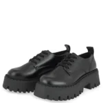 Λεπτομέρεια λείου συνθετικού γυναικείων oxfords Renato Garini X103R236349J