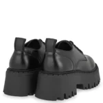 Γυναικεία oxfords Renato Garini X103R236349J Μαύρο Φλωρεντίκ — πίσω όψη