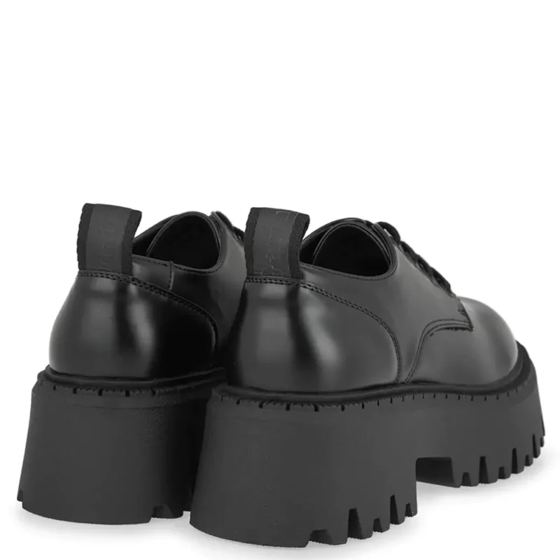 Γυναικεία oxfords Renato Garini X103R236349J Μαύρο Φλωρεντίκ — πίσω όψη