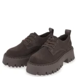Λεπτομέρεια καστόρι δέρματος γυναικείων oxfords Renato Garini X103R2363504