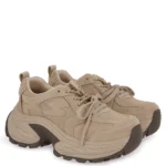Γυναικεία sneakers Renato Garini X103R6714547 Πούρο Καστόρι — πλήρης όψη ζευγαριού