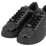 Λεπτομέρεια σπαστού λουστρίνι γυναικείων sneakers Renato Garini X119R0582G73