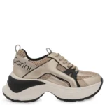 Γυναικεία sneakers Renato Garini X119R2453L46 Πλατίνα σε πλάγια όψη