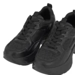 Λεπτομέρεια ένθετων strass γυναικείων sneakers Renato Garini X119R7103171