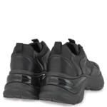 Γυναικεία sneakers Renato Garini X119R7103171 Μαύρο Στρας — πίσω όψη