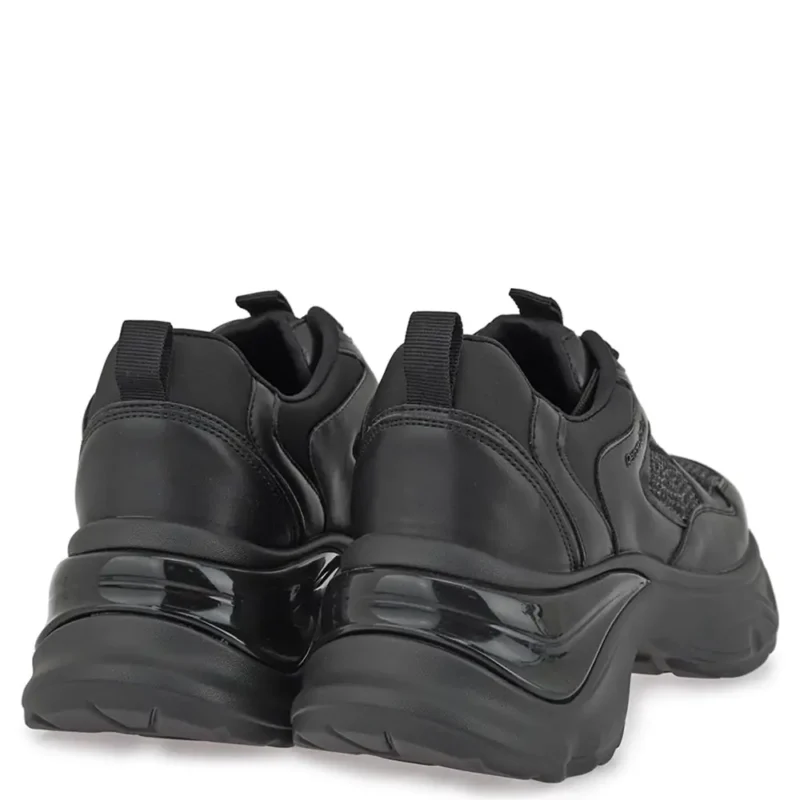 Γυναικεία sneakers Renato Garini X119R7103171 Μαύρο Στρας — πίσω όψη