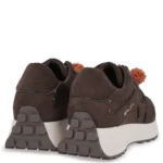 Γυναικεία sneakers Renato Garini X119R8043AF2 Καφέ Καστόρι Καφέ Βερνί — πίσω όψη