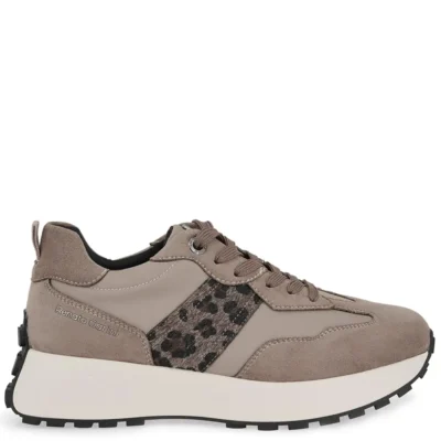 Γυναικεία sneakers Renato Garini X119R807348T Πούρο Λεοπάρ σε πλάγια όψη