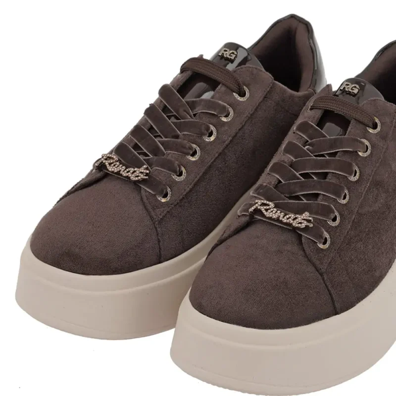Λεπτομέρεια strass διακοσμητικού γυναικείων sneakers Renato Garini X119R8853AF2