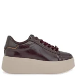 Γυναικεία sneakers Renato Garini X119R8853AM8 Μπορντό Σπαστό Βερνί σε πλάγια όψη
