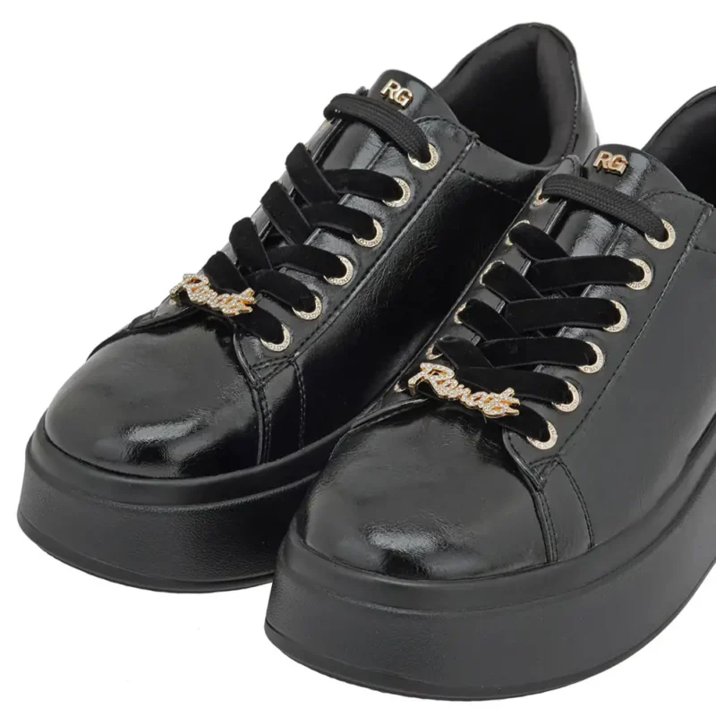 Λεπτομέρεια strass διακοσμητικού γυναικείων sneakers Renato Garini X119R8853AW5