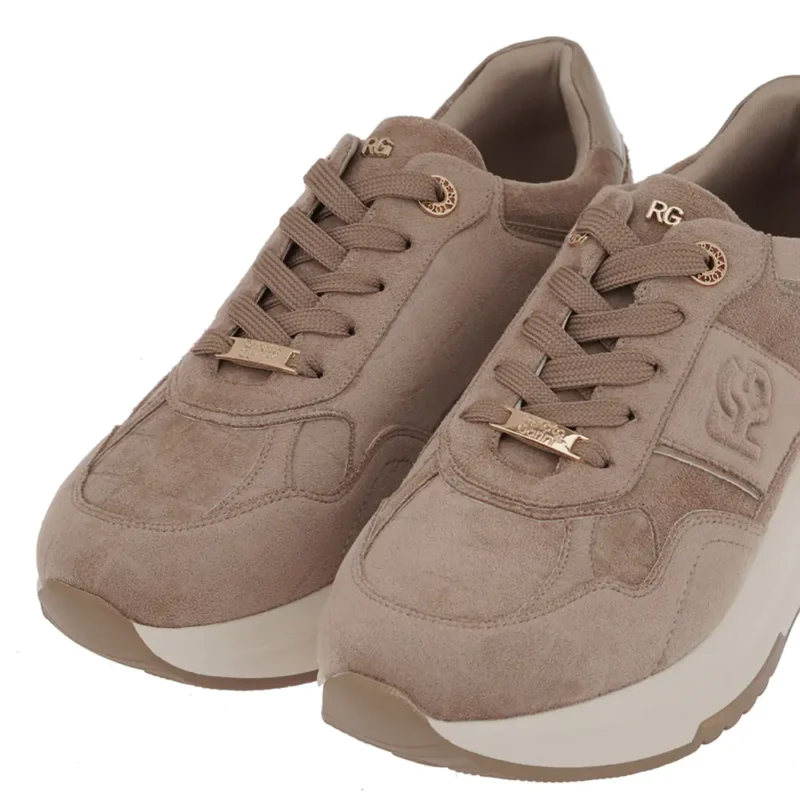 Λεπτομέρεια καστόρι croco γυναικείων sneakers Renato Garini X119R3543AF6