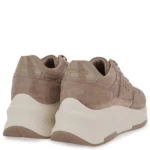 Γυναικεία sneakers Renato Garini X119R3543AF6 Μπεζ Κροκό Καστόρι — πίσω όψη