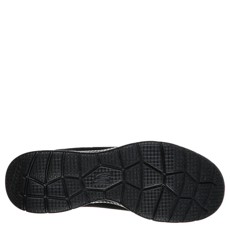 Αντιολισθητική σόλα γυναικείων sneakers Skechers 12606 Bountiful Μαύρα