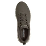 Ανδρικά sneakers Skechers 118110 DKTP Μπεζ όπως φοριούνται, επάνω όψη