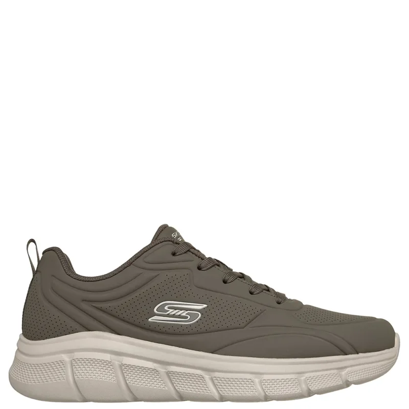 Ανδρικά sneakers Skechers 118110 DKTP Μπεζ σε πλάγια όψη