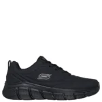 Ανδρικά sneakers Skechers 118110 BBK Μαύρο σε πλάγια όψη