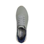 Ανδρικά sneakers Skechers 118424 OLV Λαδί όπως φοριούνται, επάνω όψη