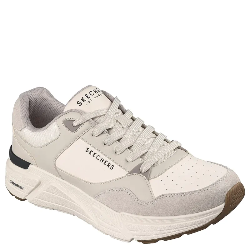 Ανδρικά sneakers Skechers 183430 OFWT Off White — διαγώνια όψη