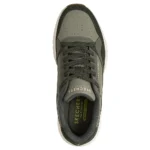 Ανδρικά sneakers Skechers 183430 OLV Λαδί όπως φοριούνται, επάνω όψη