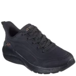 Γυναικεία sneakers Skechers 117485 BBK Μαύρο — διαγώνια όψη