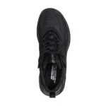 Γυναικεία sneakers Skechers 117513 BBK Μαύρο όπως φοριούνται, επάνω όψη