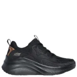 Γυναικεία sneakers Skechers 117513 BBK Μαύρο σε πλάγια όψη