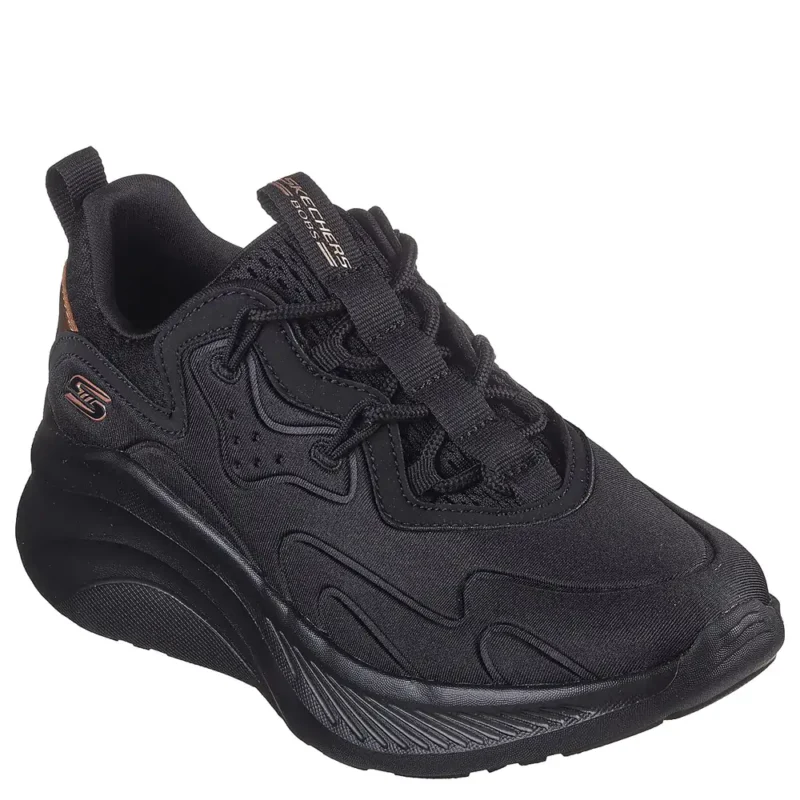 Γυναικεία sneakers Skechers 117513 BBK Μαύρο — διαγώνια όψη