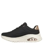 Γυναικεία sneakers Skechers 177799 Uno Flex Μαύρα BLK — εσωτερική πλάγια όψη