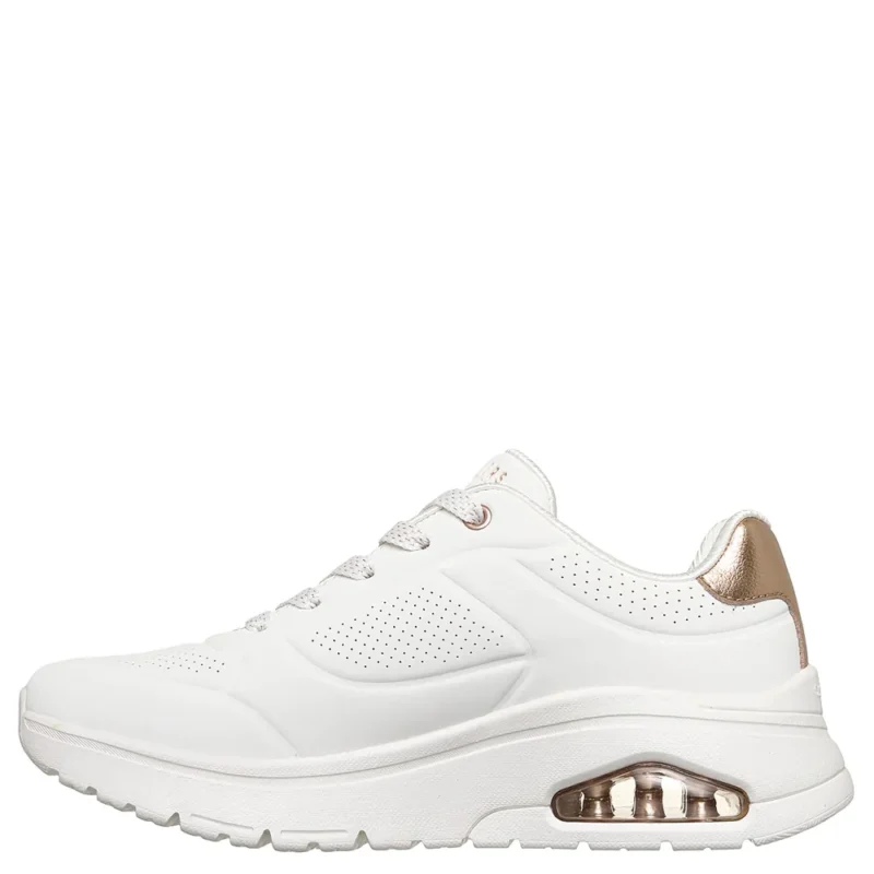 Γυναικεία sneakers Skechers 177799 Uno Flex Λευκό WHT — εσωτερική πλάγια όψη