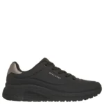 Γυναικεία sneakers Skechers 190265 BBK Μαύρο σε πλάγια όψη