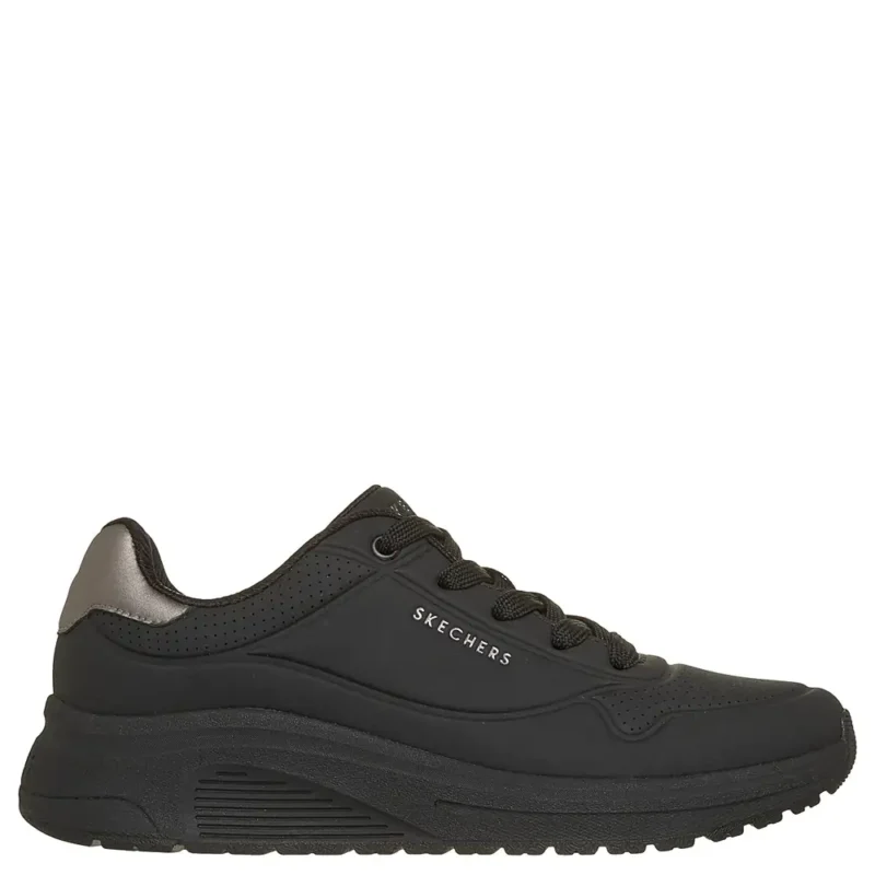 Γυναικεία sneakers Skechers 190265 BBK Μαύρο σε πλάγια όψη
