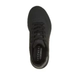 Γυναικεία sneakers Skechers 190265 BBK Μαύρο όπως φοριούνται, επάνω όψη
