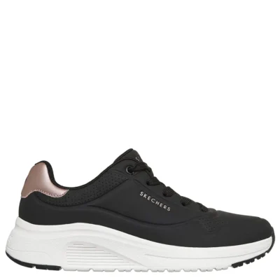 Γυναικεία sneakers Skechers 190265 BLK Μαύρο σε πλάγια όψη