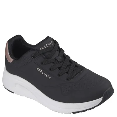 Γυναικεία sneakers Skechers 190265 BLK Μαύρο — διαγώνια όψη