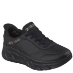 Γυναικεία sneakers Skechers 117394 BBK Μαύρο — διαγώνια όψη