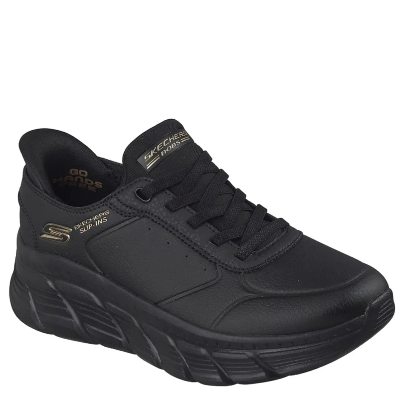 Γυναικεία sneakers Skechers 117394 BBK Μαύρο — διαγώνια όψη
