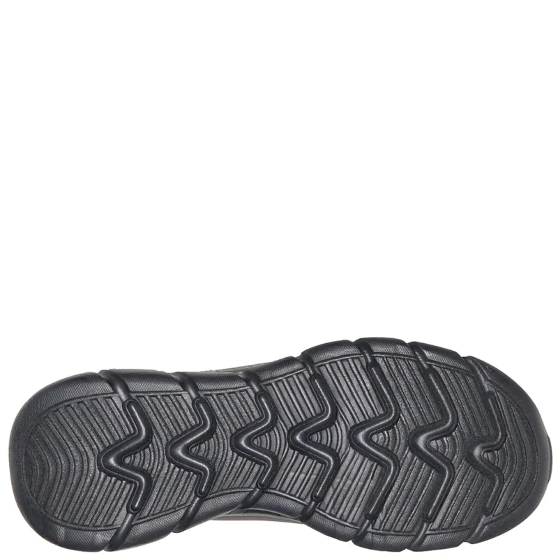 Χοντρή σόλα γυναικείων sneakers Skechers 117394 BBK Μαύρο