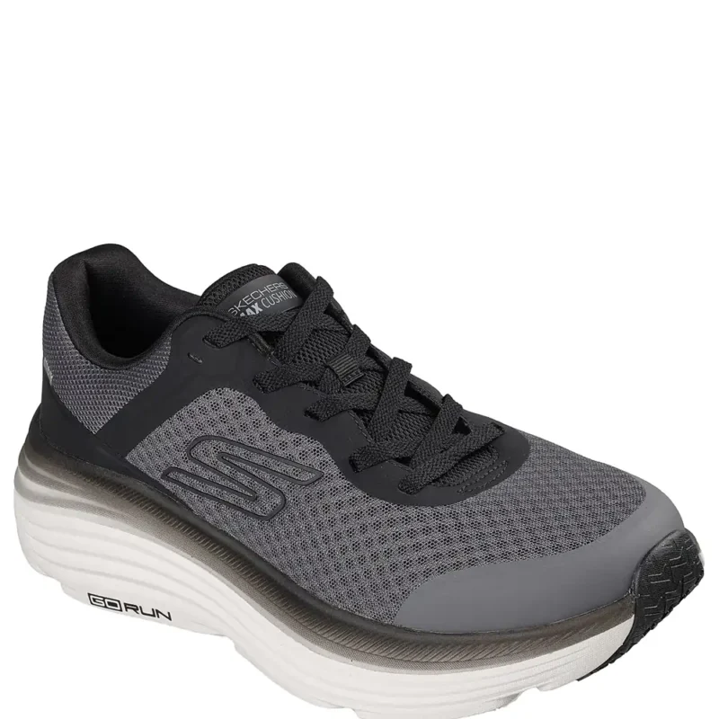 Ανδρικά sneakers Skechers 220613 DKGY Γκρι — διαγώνια όψη