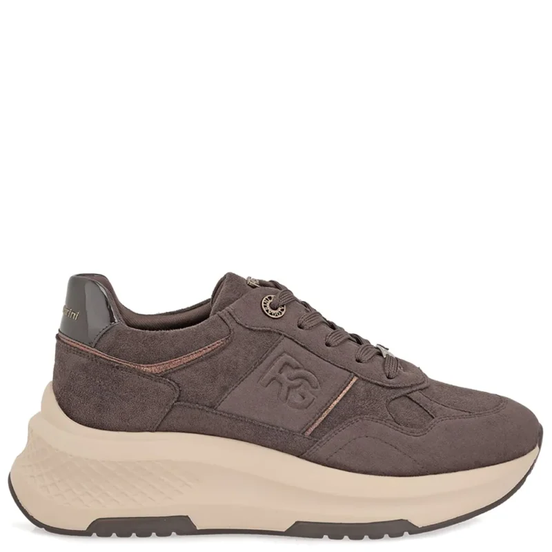 Γυναικεία sneakers Renato Garini X119R3543504 Καφέ Καστόρι σε πλάγια όψη