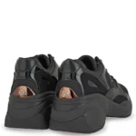 Γυναικεία sneakers Renato Garini X119R6513001 Μαύρο — πίσω όψη